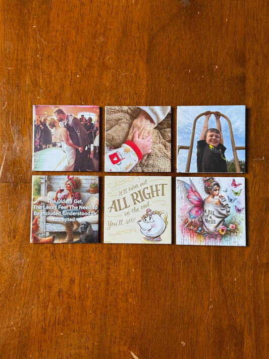 Magnets 2.5in x 2.5in